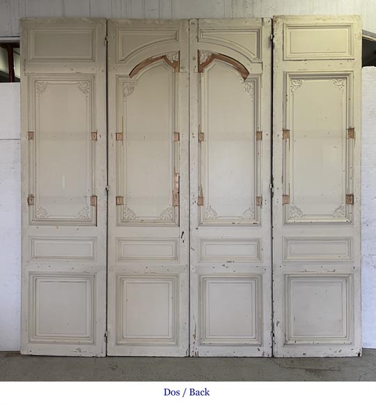 Large quadruple door with Napoleon III decor-9