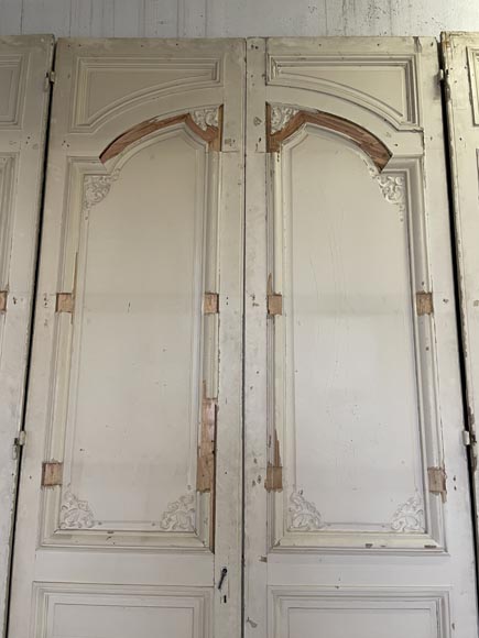 Large quadruple door with Napoleon III decor-11