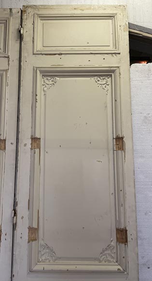 Large quadruple door with Napoleon III decor-12