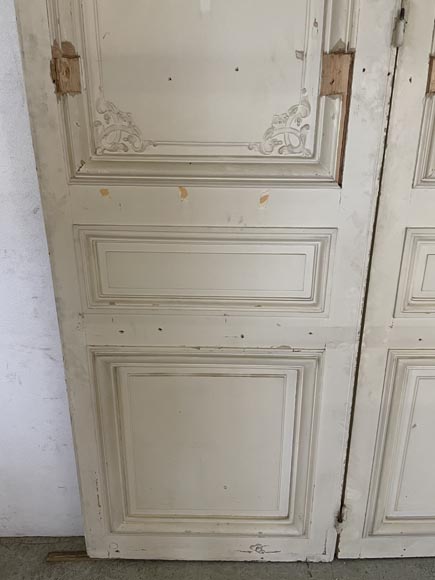Large quadruple door with Napoleon III decor-13