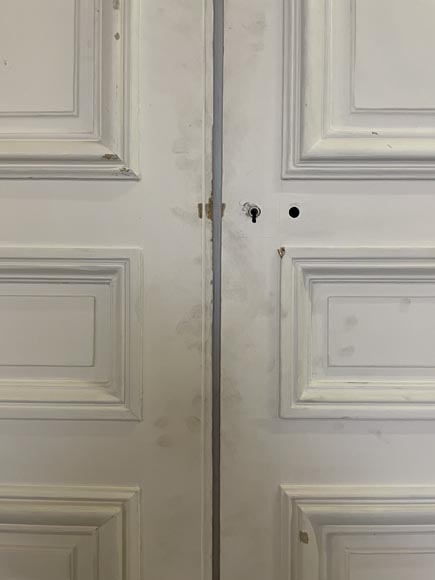 Important set of 11 molded double doors-14