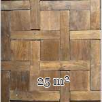 25 m² lot of Chantilly-style oak parquet