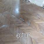 41 m² lot of Point de Hongrie parquet flooring