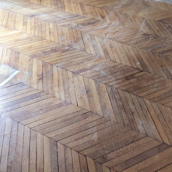 12 m² lot of herringbone parquet-0