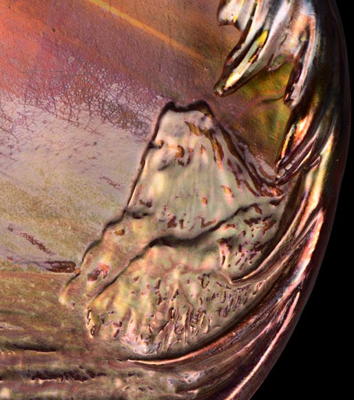 JÉRÔME MASSIER – Iridescent dish, L’Aurore-2