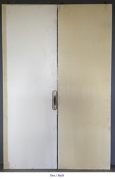 Set of 3 imitation shagreen double doors-6