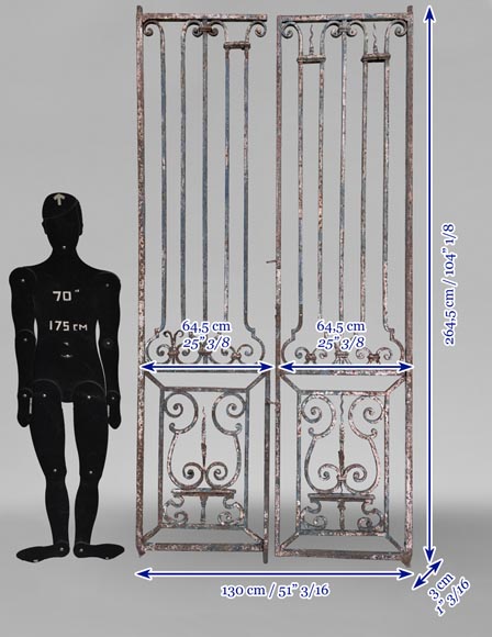 Small wrought-iron gate-8