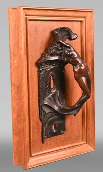 Pierre BRAECKE, Art Nouveau style handle with the inscription “L. Solvay”, 1901-0