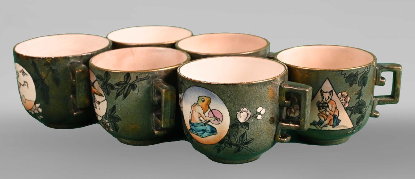 Jules Vieillard & Cie Manufacture, Japanese-style Tea Service