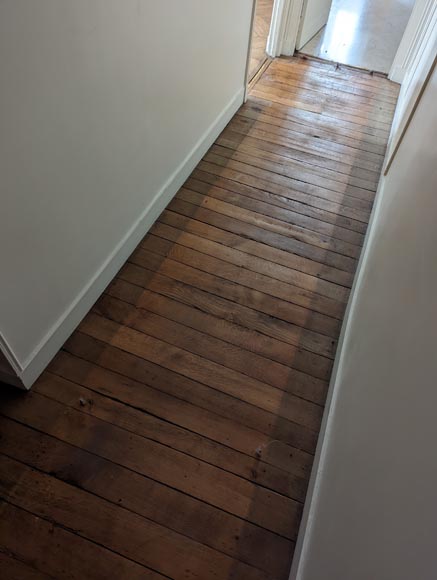 About 7 m² of straight parquet flooring-1