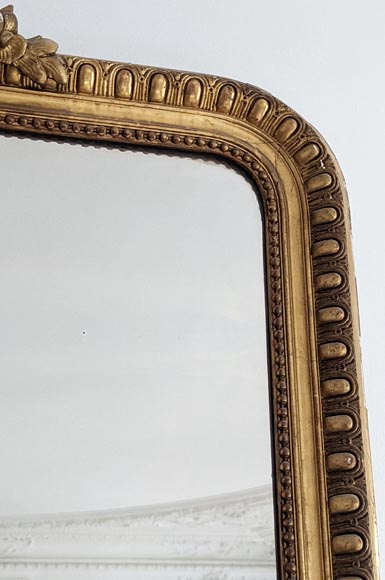 Regency-style gilded trumeau-3