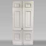Pair of large molded double doors