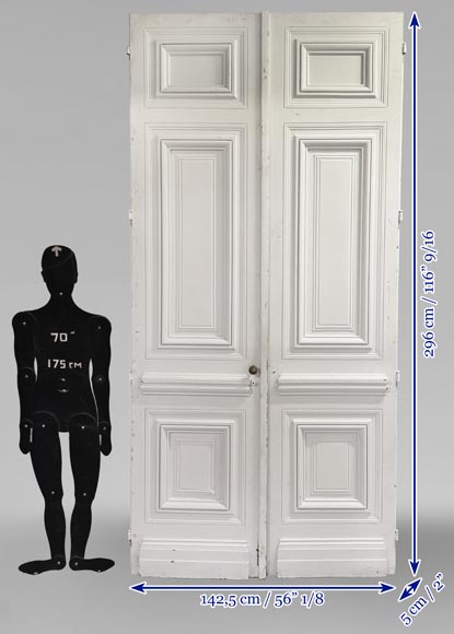 Large molded double doors - Doors