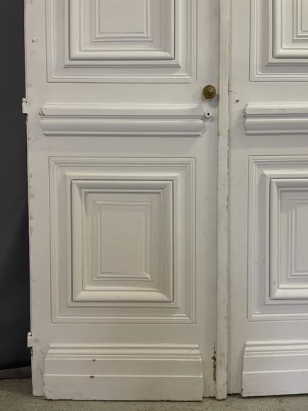 Pair of large molded double doors-3