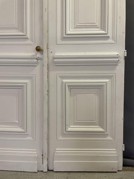 Pair of large molded double doors-4
