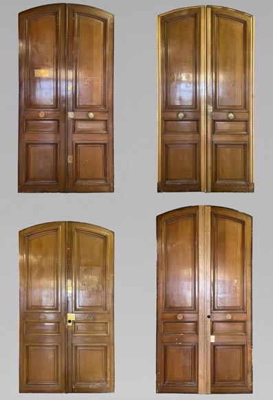 Set of 4 curved double doors-0
