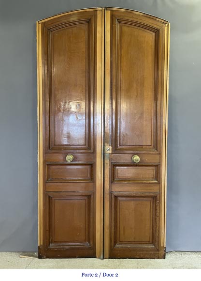 Set of 4 curved double doors-9