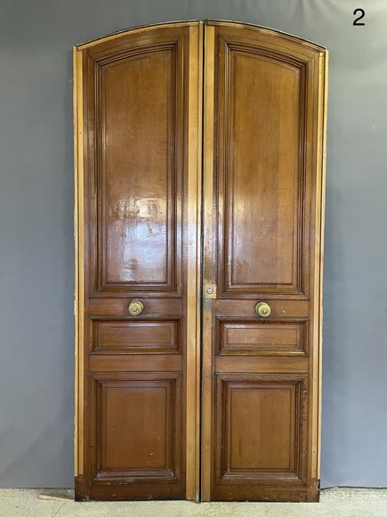Set of 4 curved double doors-16