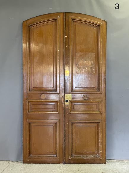 Set of 4 curved double doors-17
