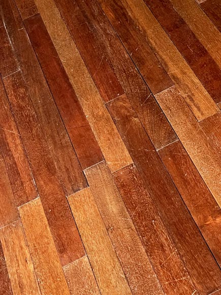 Lot of 351 m² of Merbau parquet flooring-3