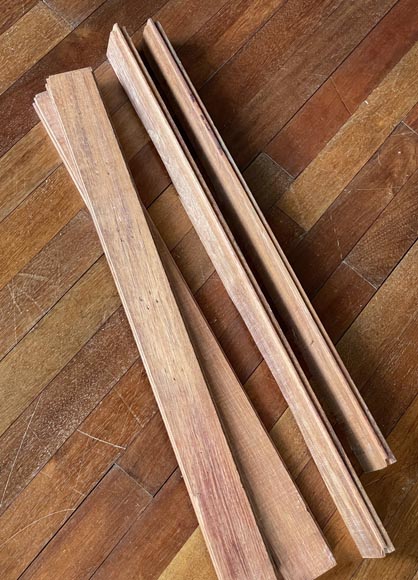 Lot of 351 m² of Merbau parquet flooring-4