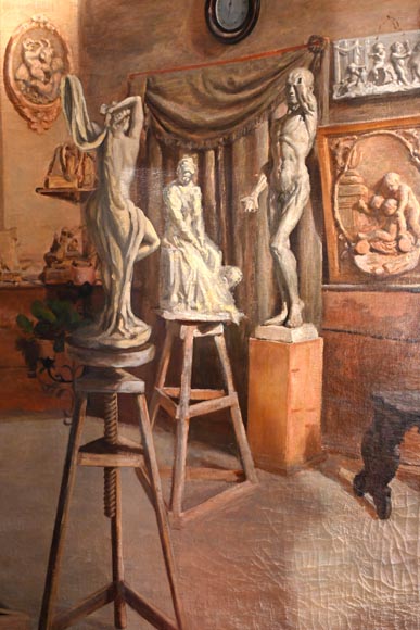 Italian School, 19th Century – The Sculptor’s Studio Italian School, 19th Century – The Sculptor’s Studio-5