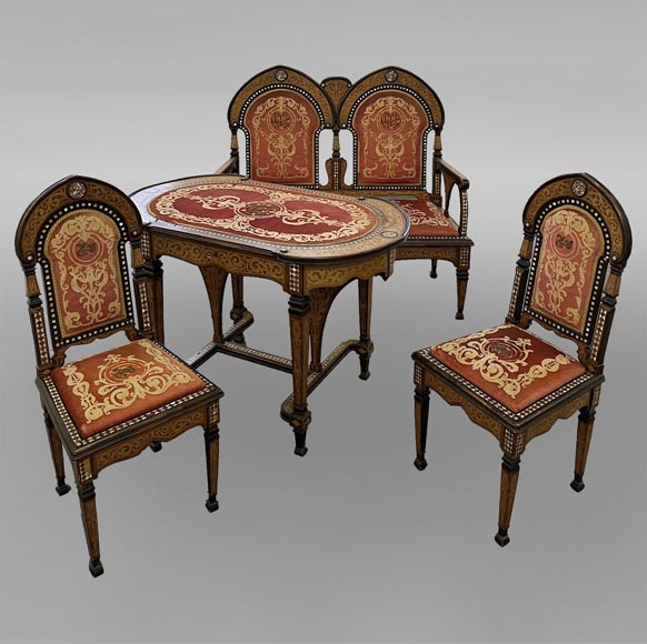Orientalist living room furniture set-0