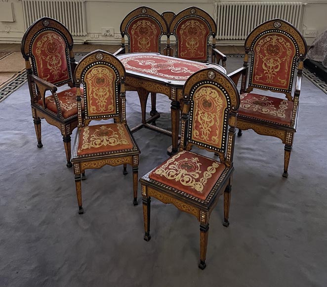 Orientalist living room furniture set-1