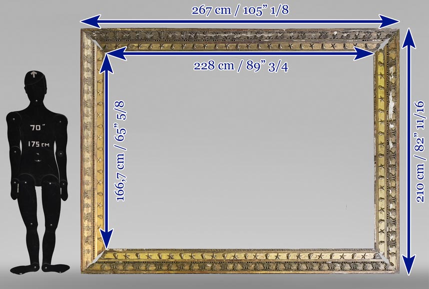 Large Empire period frame - Paintings