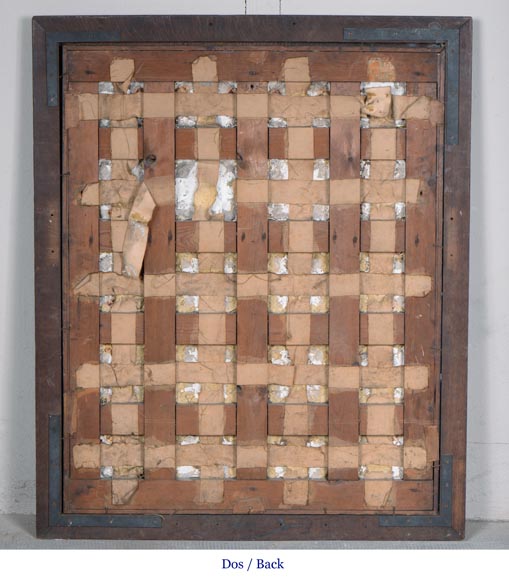 Glazed Earthenware Wall Panel with Nocturnal Landscape Glazed Earthenware Wall Panel with Nocturnal Landscape-7