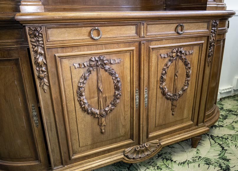 Louis XVI style dining room carved in walnut wood-19