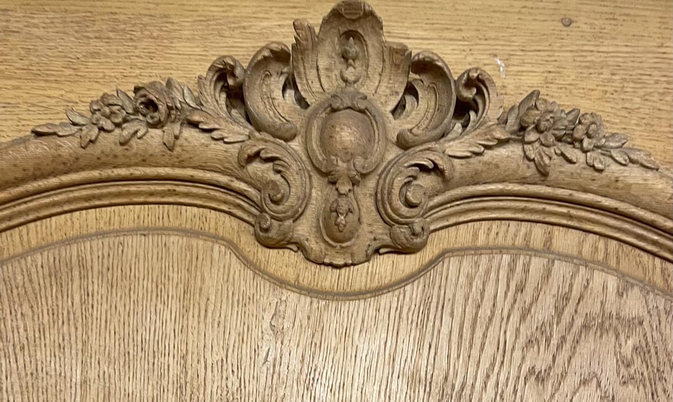 Oak woodwork paneling in the Louis XV style-1
