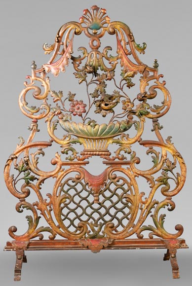 Louis XV style polychrome sparkler-0