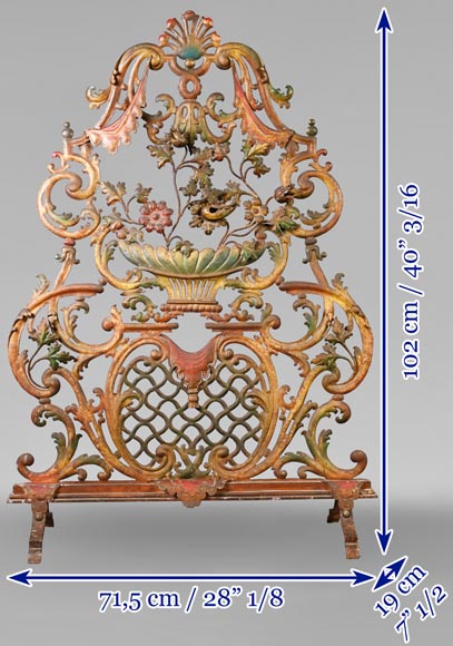 Louis XV style polychrome sparkler-9