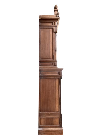 Neo-Renaissance ceremonial cabinet, Napoléon III period, carved