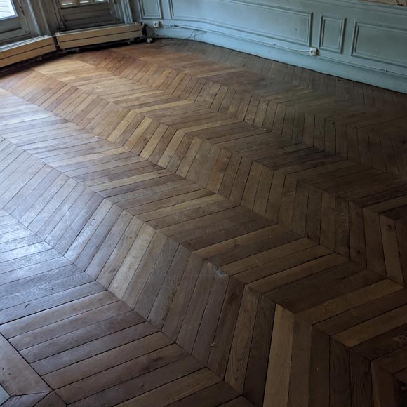 13 m² lot of herringbone parquet-1