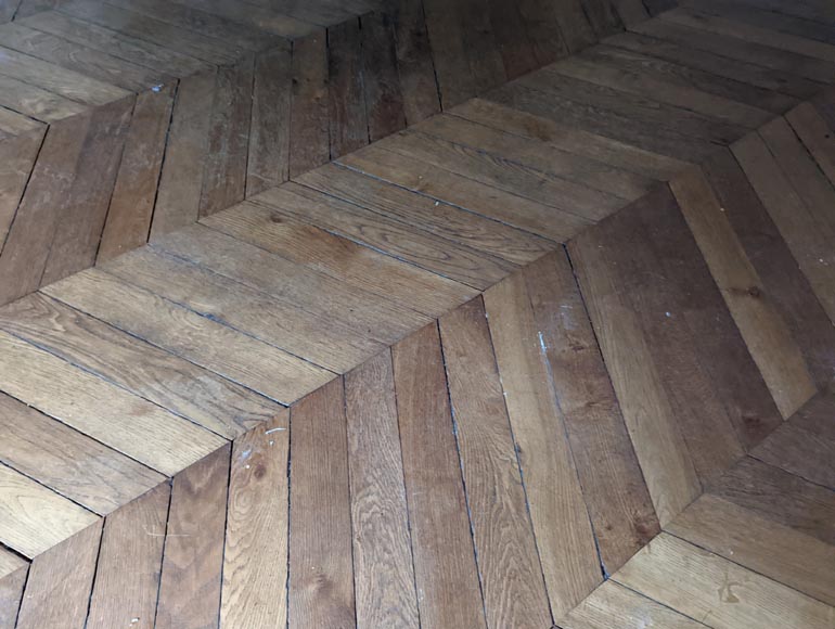 13 m² lot of herringbone parquet-3