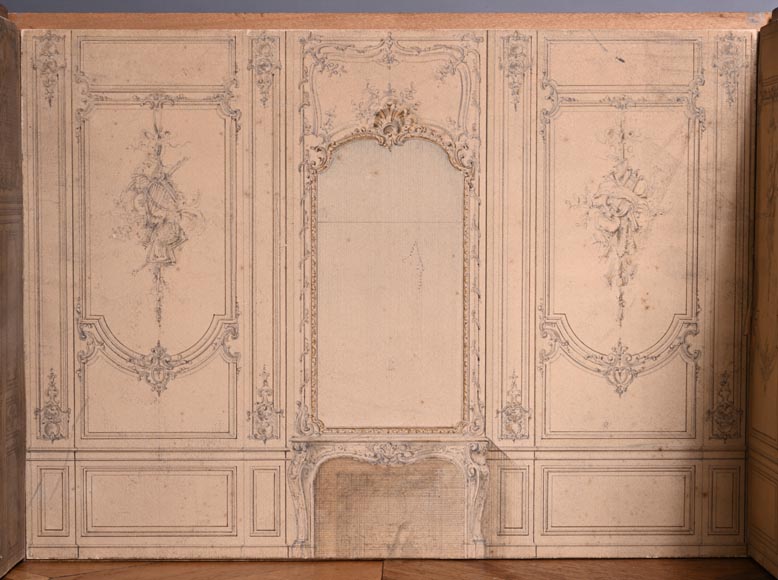 Model and plans for the redevelopment of Hursley Park: 1902 -1903-3