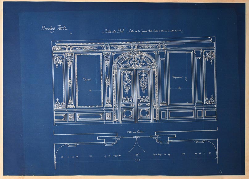 Model and plans for the redevelopment of Hursley Park: 1902 -1903-11