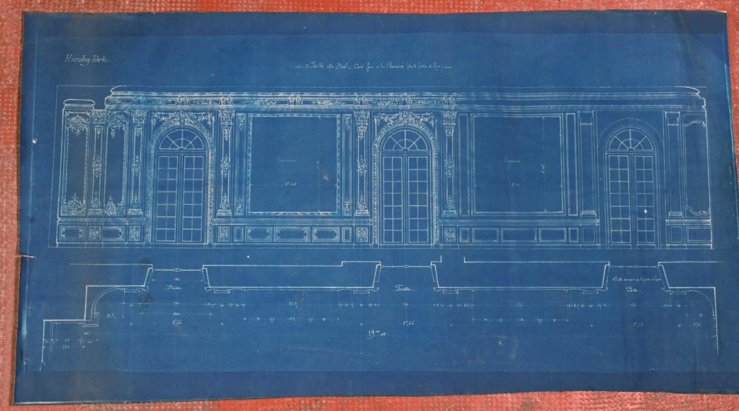 Model and plans for the redevelopment of Hursley Park: 1902 -1903-13