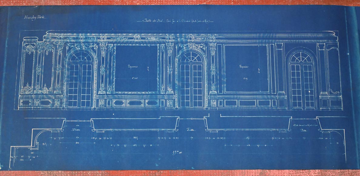 Model and plans for the redevelopment of Hursley Park: 1902 -1903-14