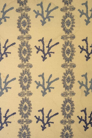 Gilded bamboo fire screen-2