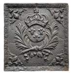 Fireback with the coat of arms of France from the 17th century