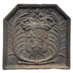 Fireback dated 1688 with the arms of France