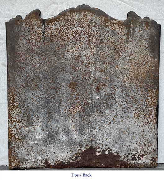 Fireback, dating from the nineteenth century, of the farewell of the King of Spain with the King of France-6