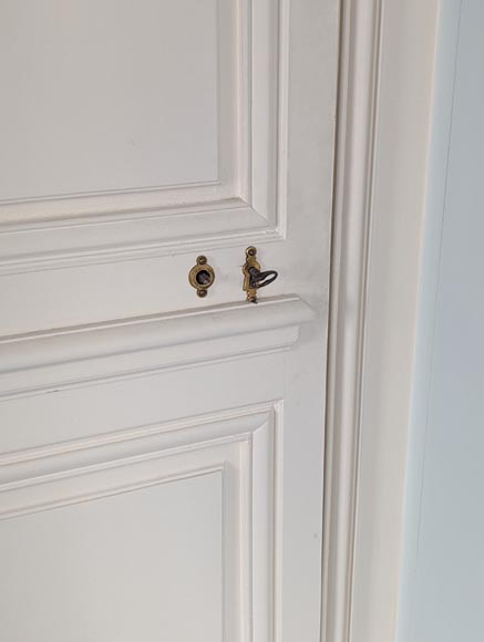 Set of 3 Louis XV style doors with door tops-16
