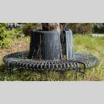 Circular bench for the perimeter of a tree