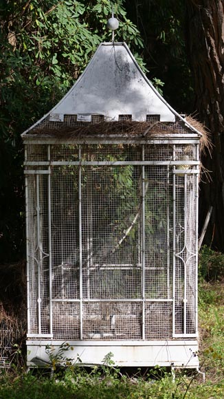 Large iron birdcage-2