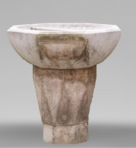 Modern style marble stoup-0