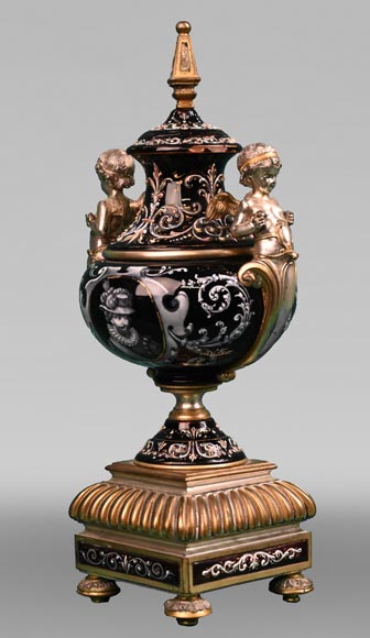 Paul SOYER, Renaissance-Style Clock Set, circa 1875 - Clocks